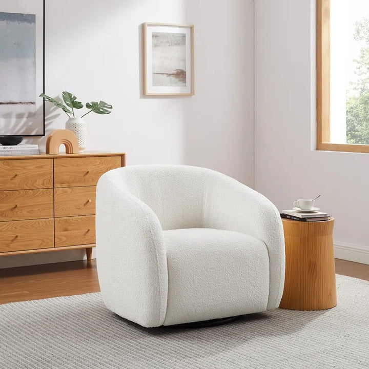 Kiptin 360 Degree Swivel Barrel Chair
