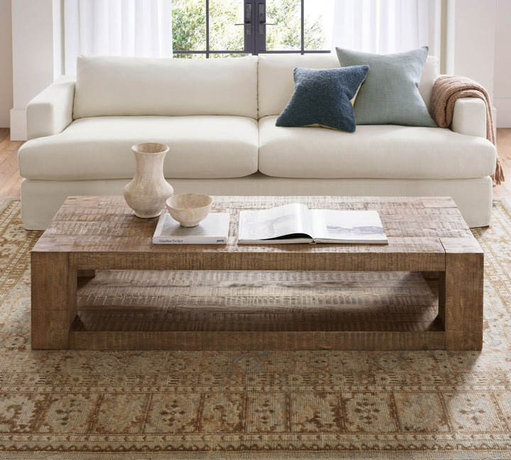 Palisades Rectangular Reclaimed Wood Coffee Table