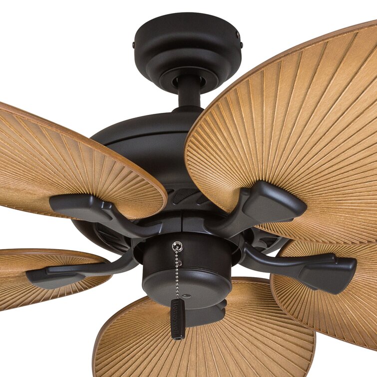 Mccall 5 Leaf Blade Ceiling Fan with Pull Chain
