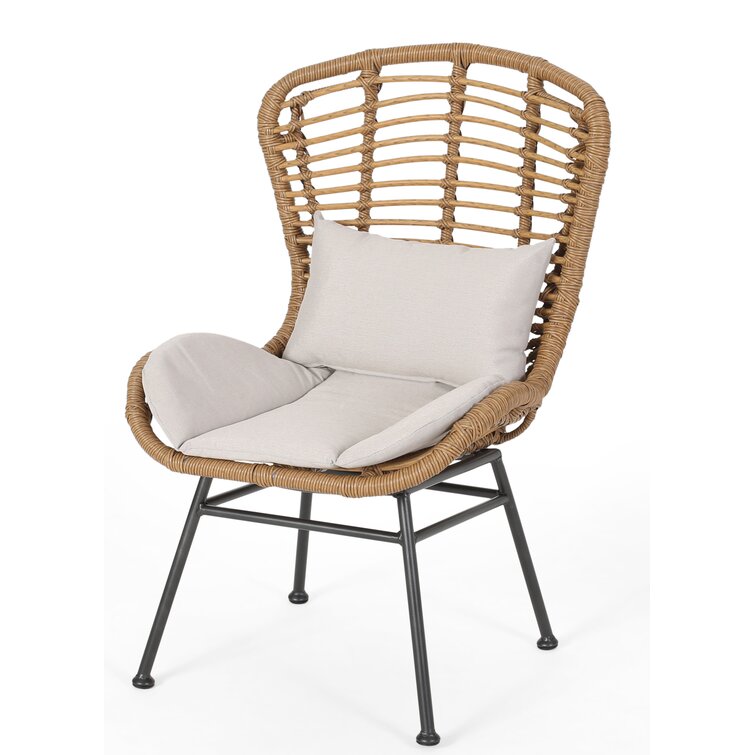 Kidsgrove Patio Chair with Cushions Set of 2