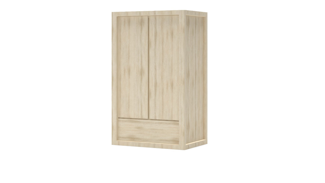 Cayman Wood Armoire Biscotti
