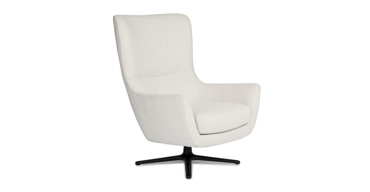 Agga Atelier Ivory Swivel Chair