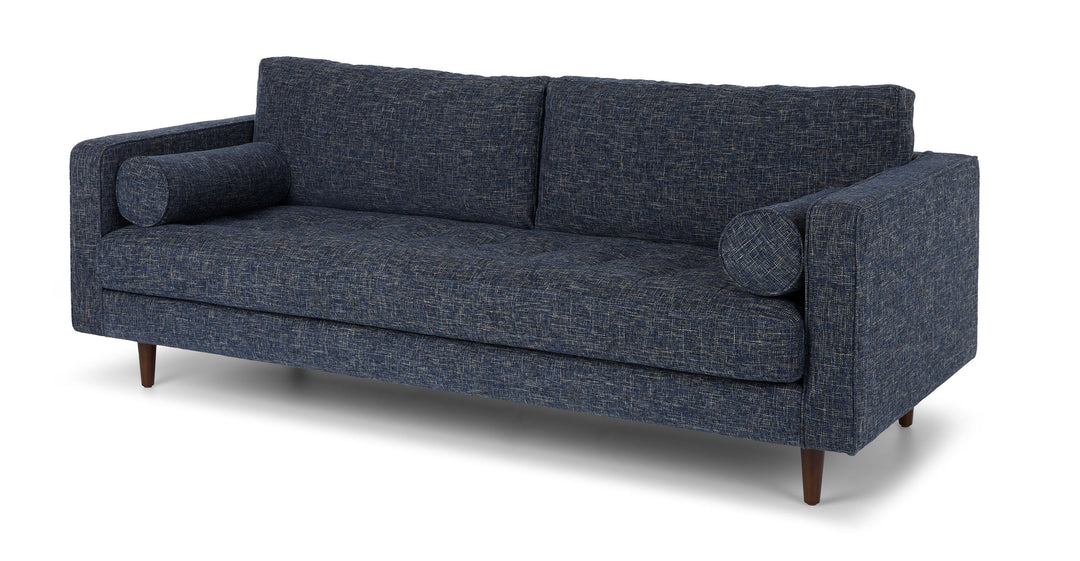 Sven Neptune Blue Sofa