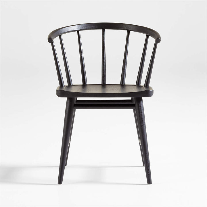 Pali Black Hardwood Dining Chair