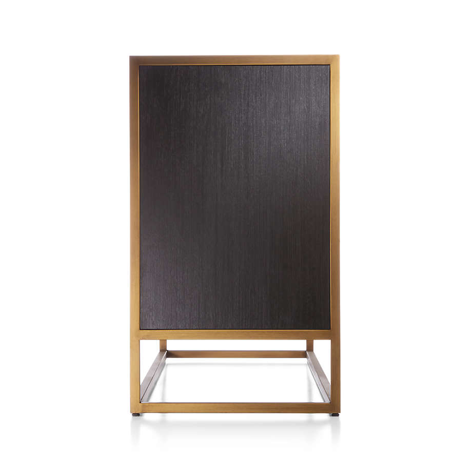 Oxford Black 6 Drawer Dresser