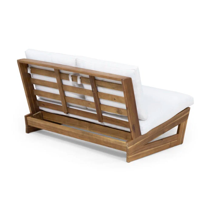 Louise 3 Person Outdoor Seating Group Loveseat