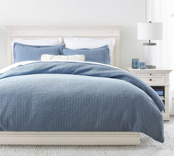 Honeycomb Cotton Duvet Cover King