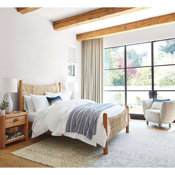 Azulejo Neutral Moroccan Style Rug-6'x9'