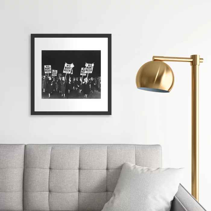 We Want Beer Too! Women Protesting Against Prohibition-20"x20"