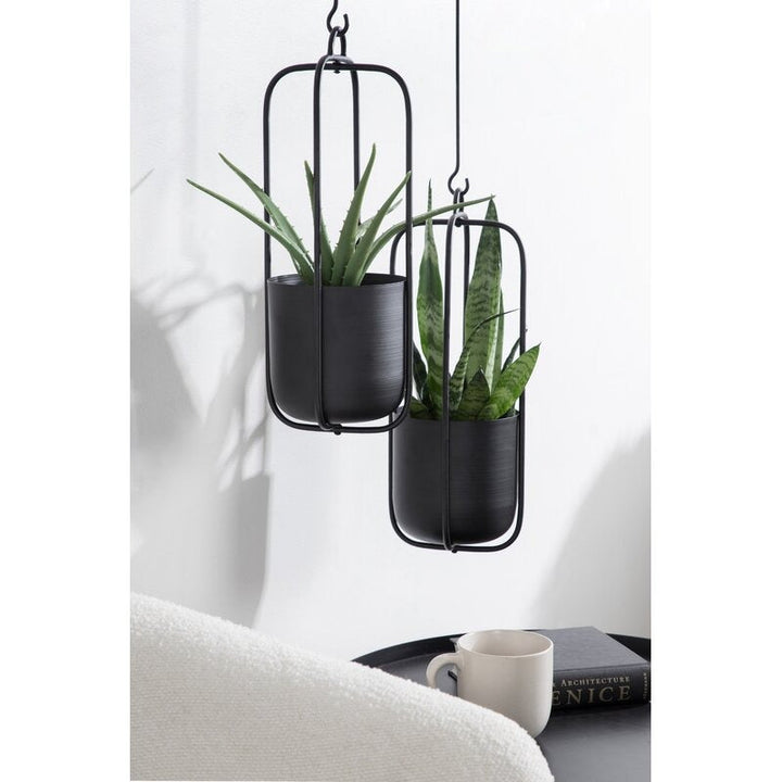 Jansen Metal Hanging Planter Set of 2