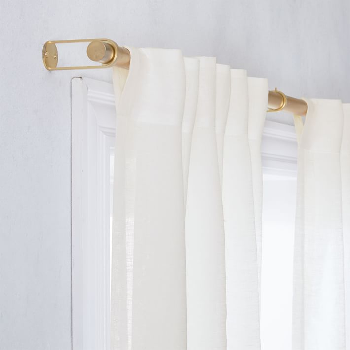 Sheer European Flax Linen Curtain