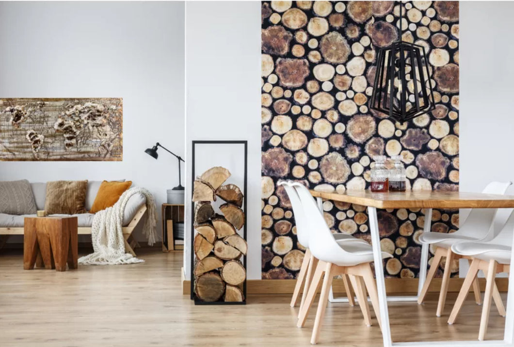 3D Hammered Tin World Map Wall Art