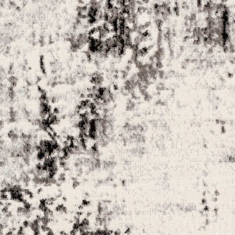 Hohman Machine Woven Gray Area Rug-7'10"x10