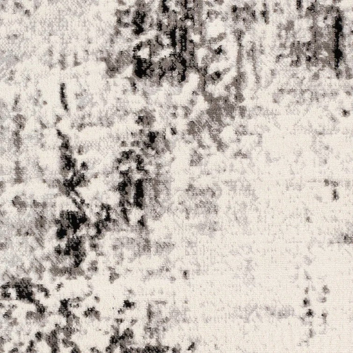 Hohman Machine Woven Gray Area Rug-7'10"x10