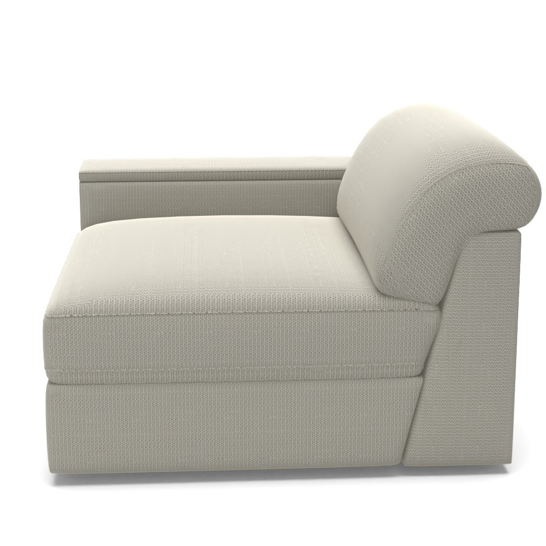 Ultra Lounge Square Arm Upholstered Build Your Own Components-Left Arm Recliner