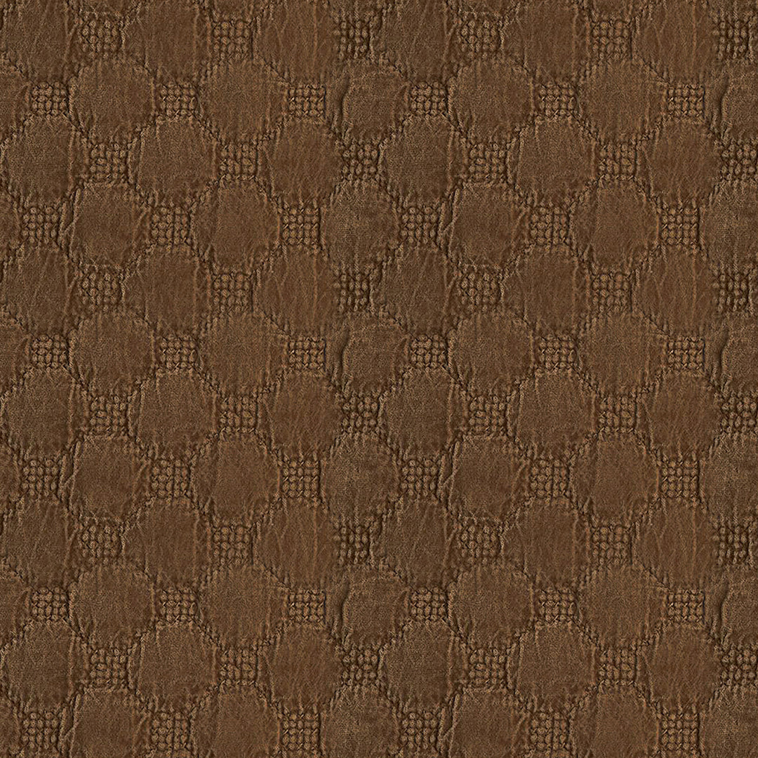Velvet Lattice Handcrafted Quilt Queen