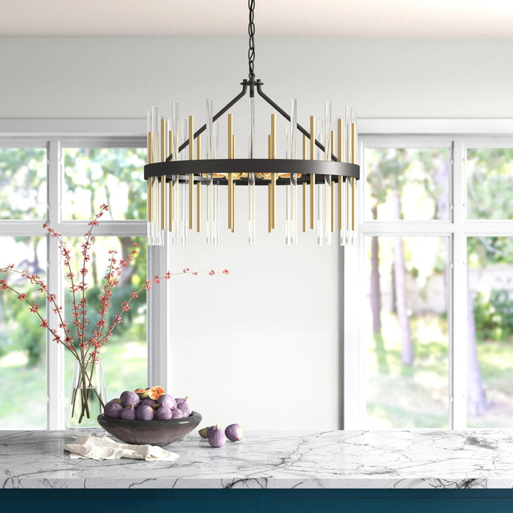 Danner 6-Light Unique Drum Chandelier