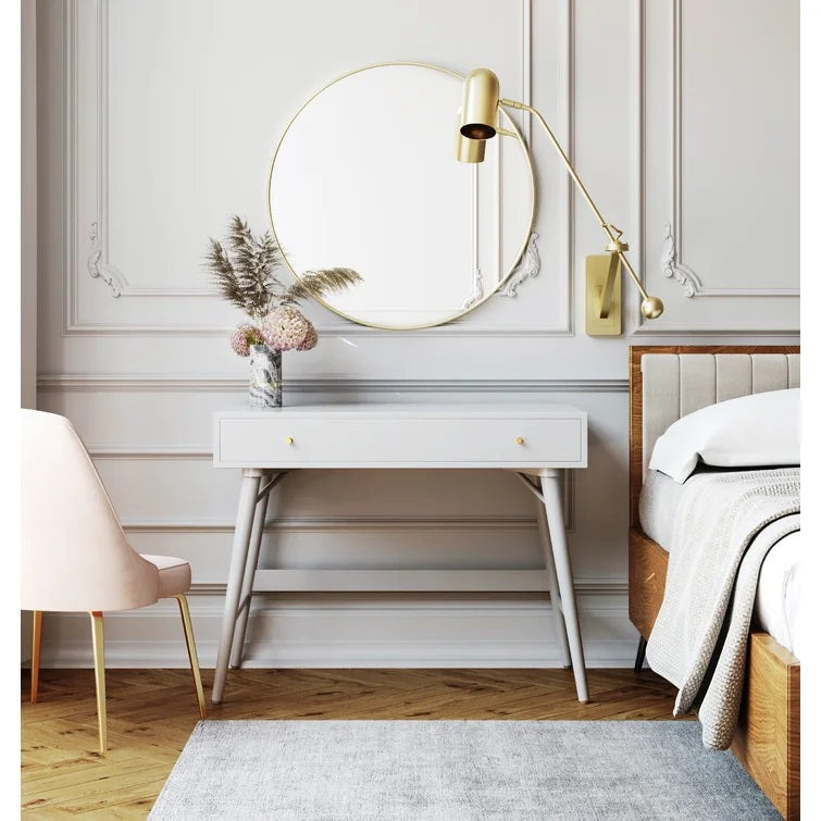 Lundquist Solid Wood Desk