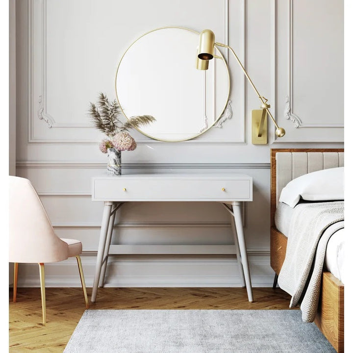 Lundquist Solid Wood Desk