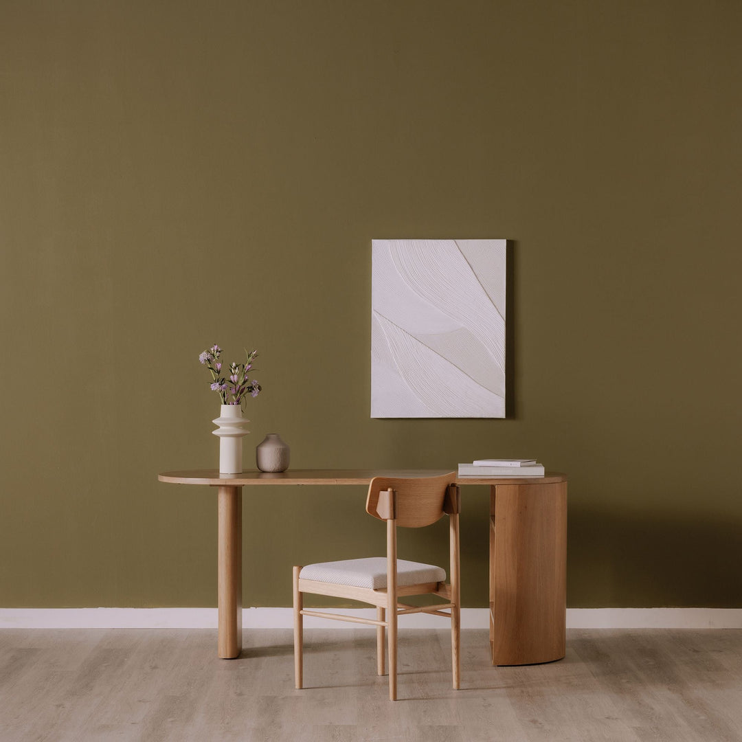 Edgar Solid Oak Desk