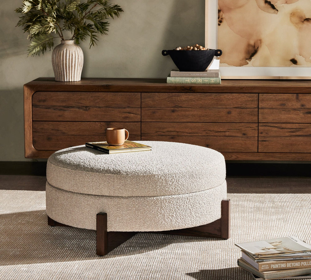 Ames Upholstered Storage Ottoman