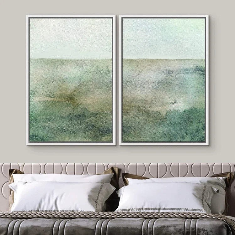 Framed On Canvas 2 Piece Painting