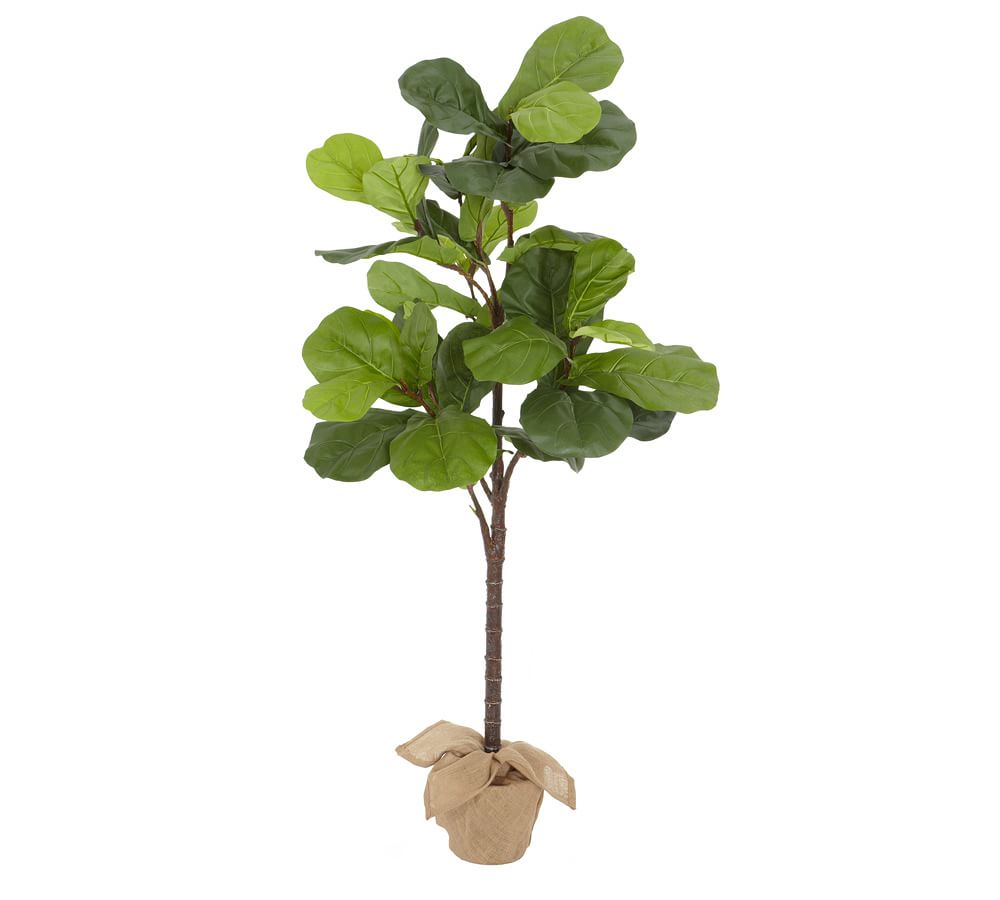 Faux Potted Fiddle Leaf Fig Trees