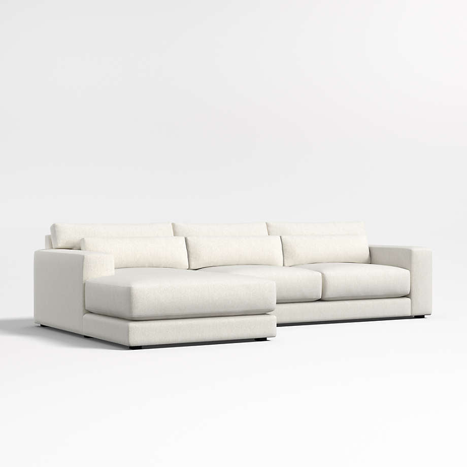 Retreat 2 Piece Left Arm Chaise Right Arm Sectional Sofa