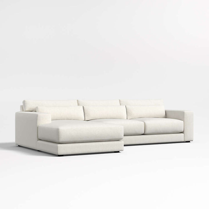 Retreat 2 Piece Left Arm Chaise Right Arm Sectional Sofa