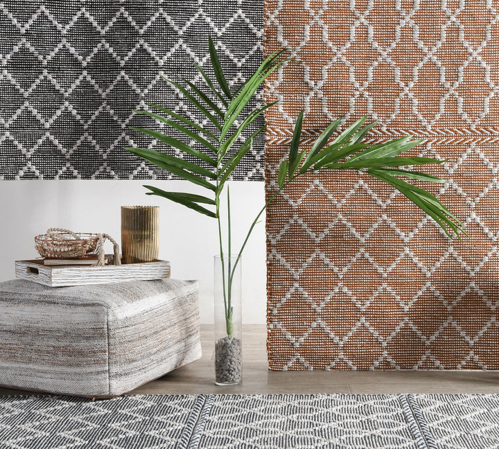 Sona Handwoven Indoor Outdoor Pouf
