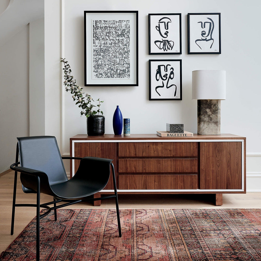 Rubie Hand-Knotted Area Rug-8'x10'