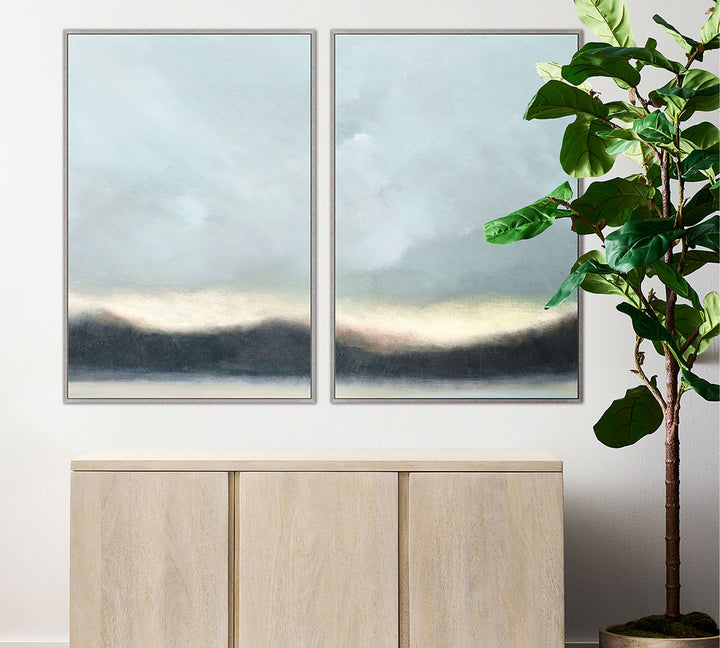 Distant Dusk Framed Wall Art Prints 1 31x46
