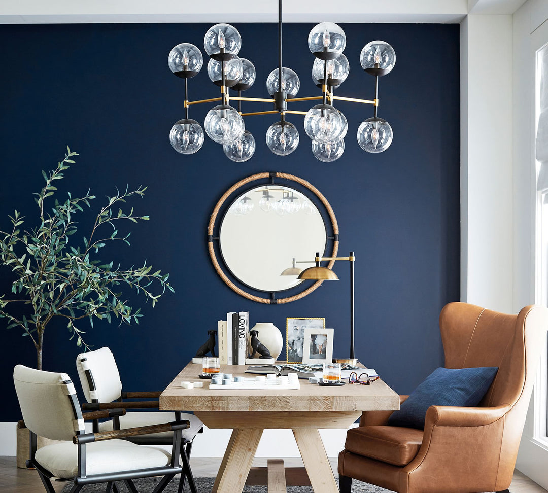 Reese Metal Round Chandelier