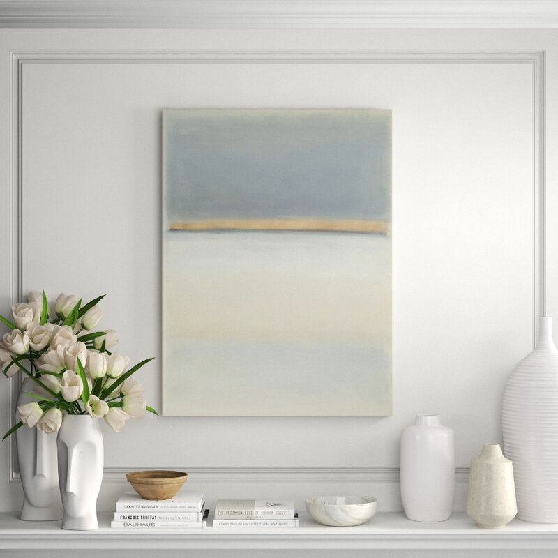 Blue Gray Ocean by Samuel Kane unframe