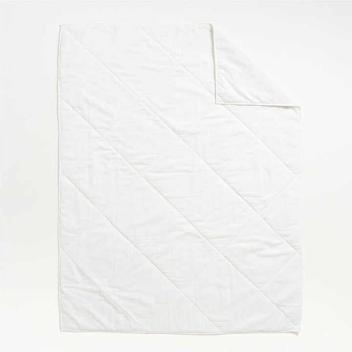 Supersoft Kids Pampas Ivory Gauze Cotton Full/Queen Quilt