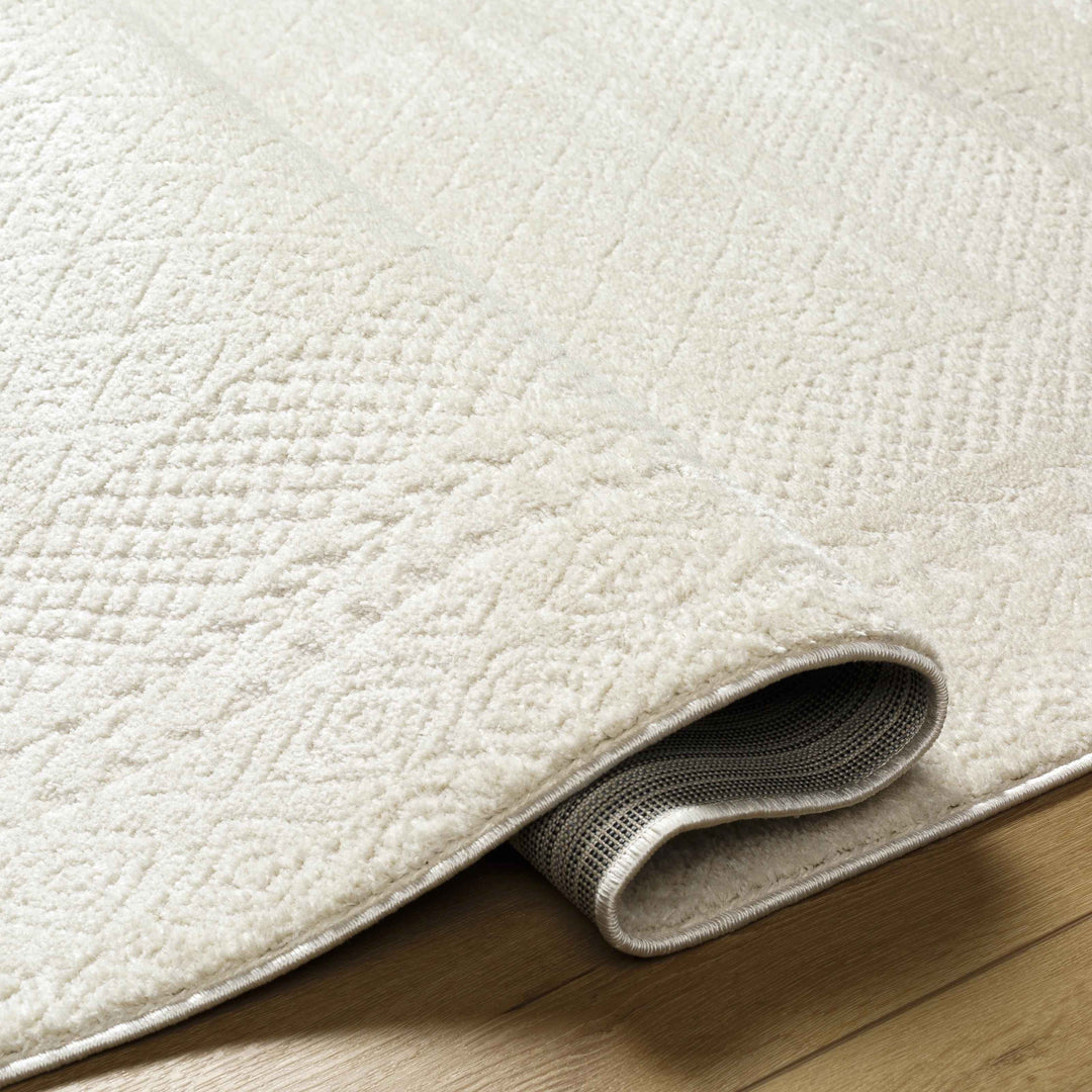 Calvo Ivory Off White Area Rug-7'10"x7'10"