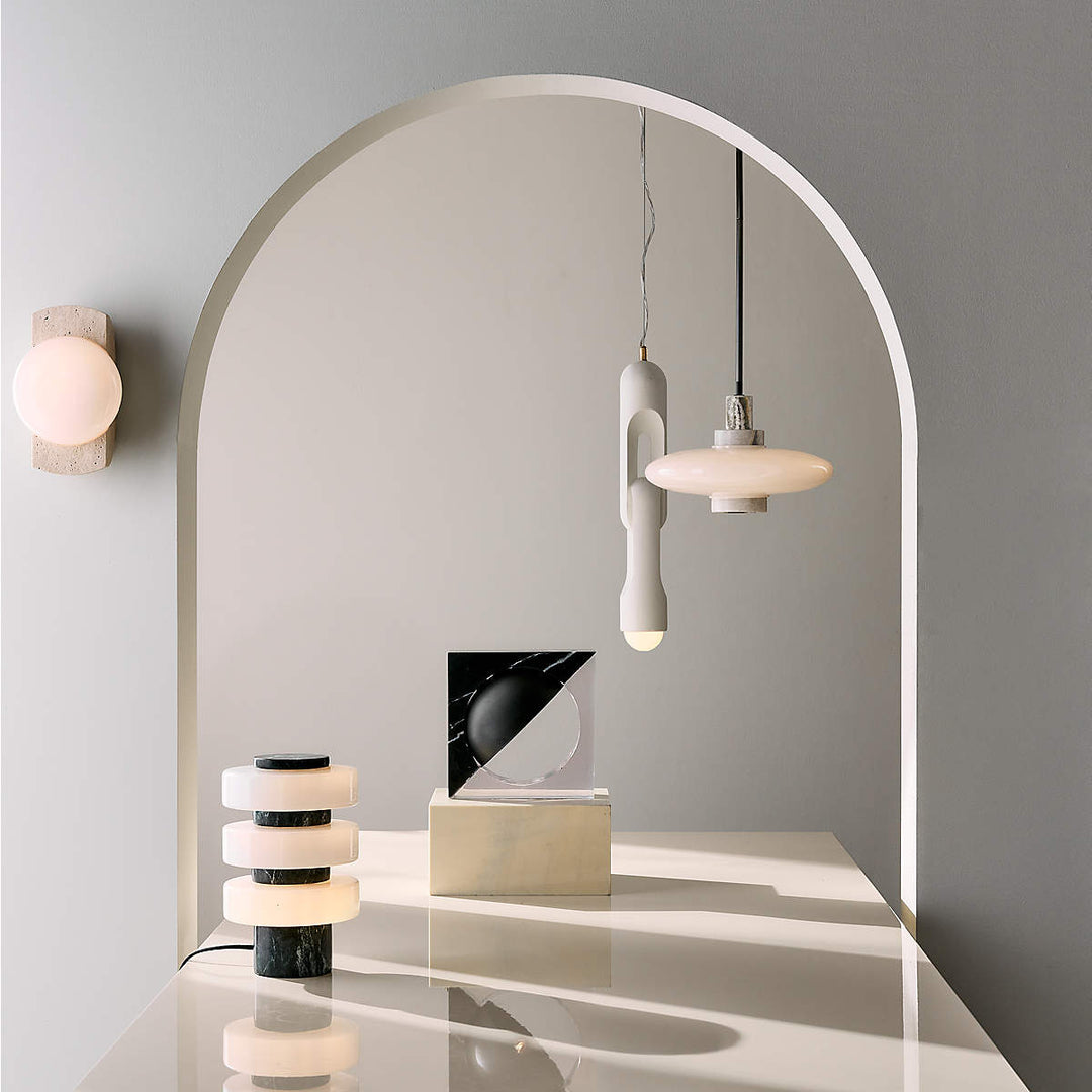 Virgo Contrast Marble Pendant Light