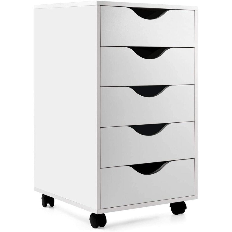 Cangelosi Mobile Vertical Filing Cabinet