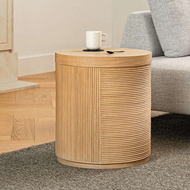 Avenla Side Table Natural