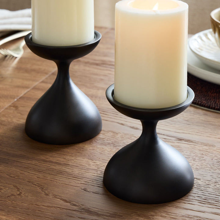 Kuba Metal Pillar Holders Large