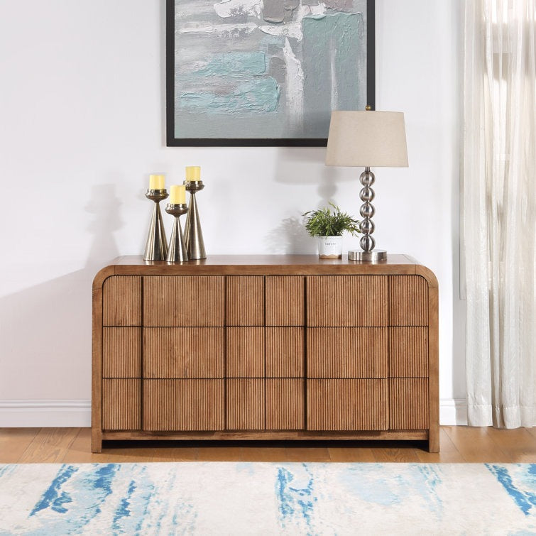 Fluted 6 - Drawer Dresser