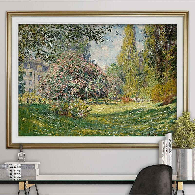 Parc Monceau Paris Print