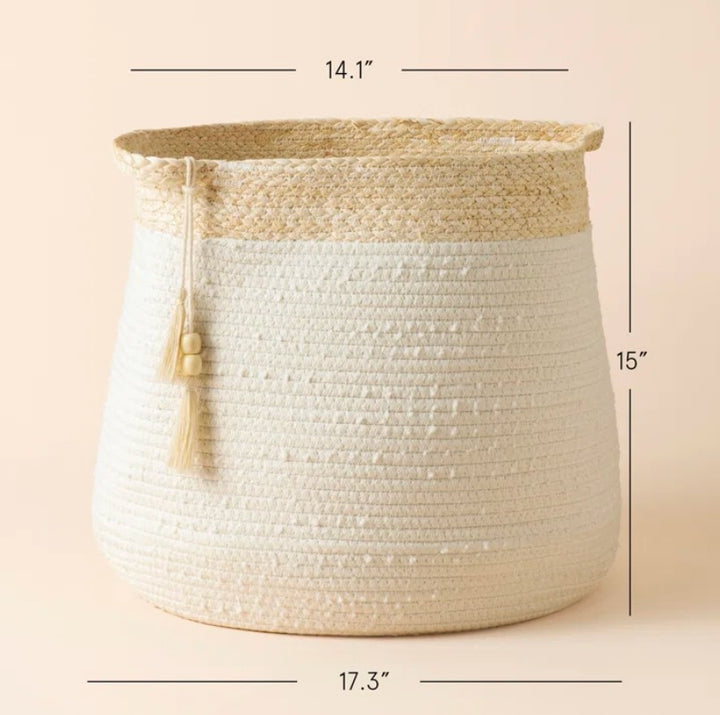 Althoff Storage Cotton Rope Basket