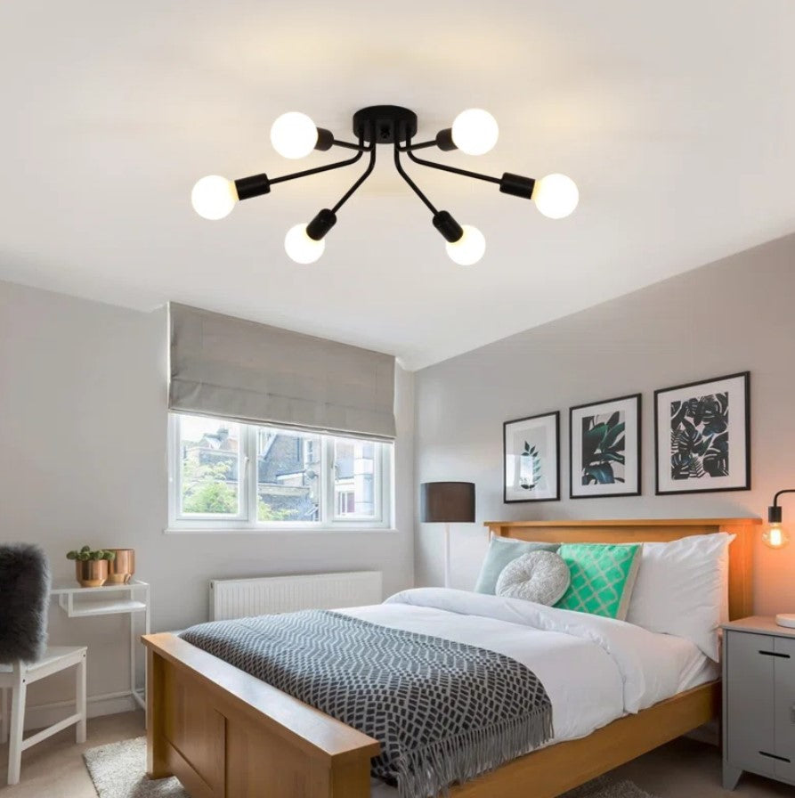 Bujer Flush Mount_Black