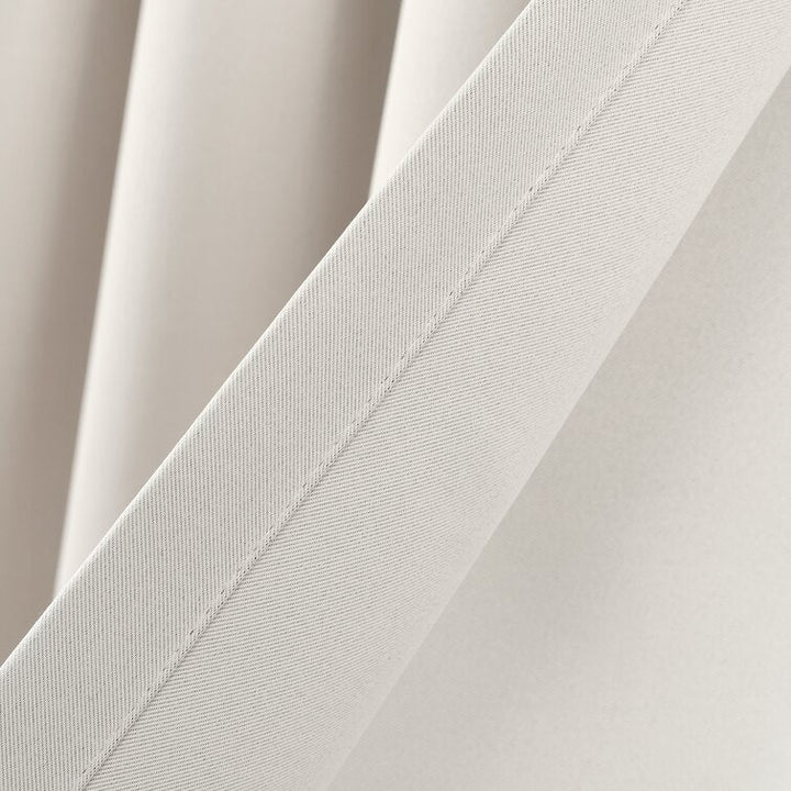 Exmouth Solid Color Blackout Rod Pocket Curtain Panels  (Set of 2) - 108"