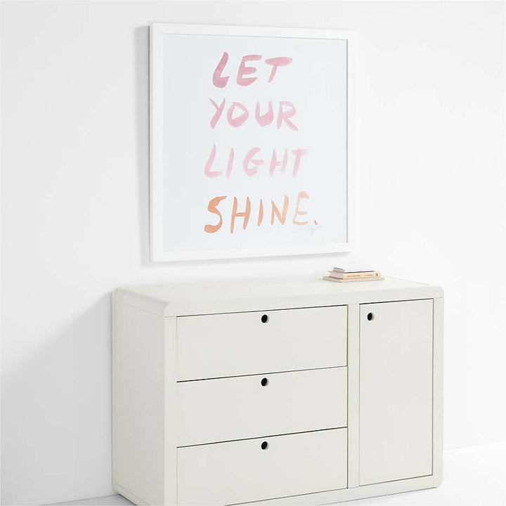 Let Your Light Shine Framed Wall Art