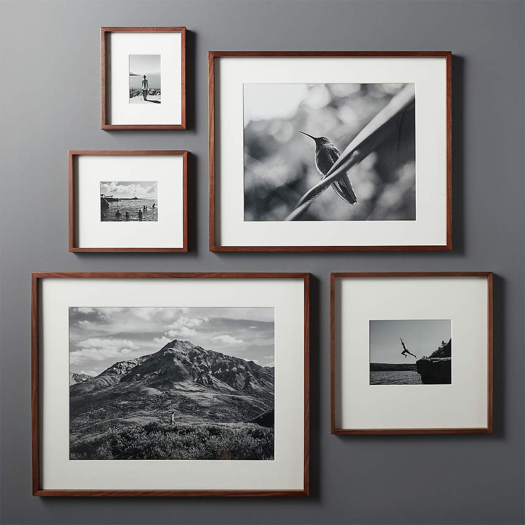 Gallery Walnut Frame With White Mat-5''x7''