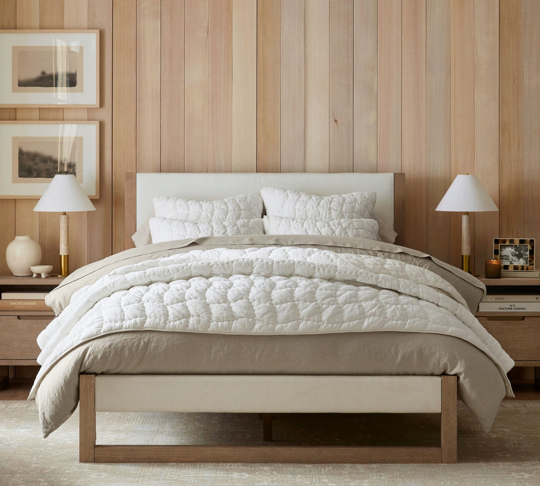 Belgian Dark Flax Linen Duvet Cover Queen