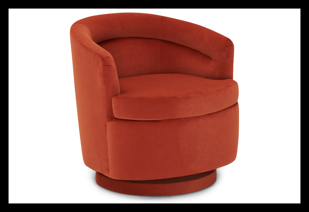 Gwyneth Swivel Chair with Storage