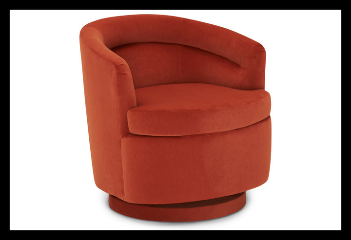 Gwyneth Swivel Chair with Storage